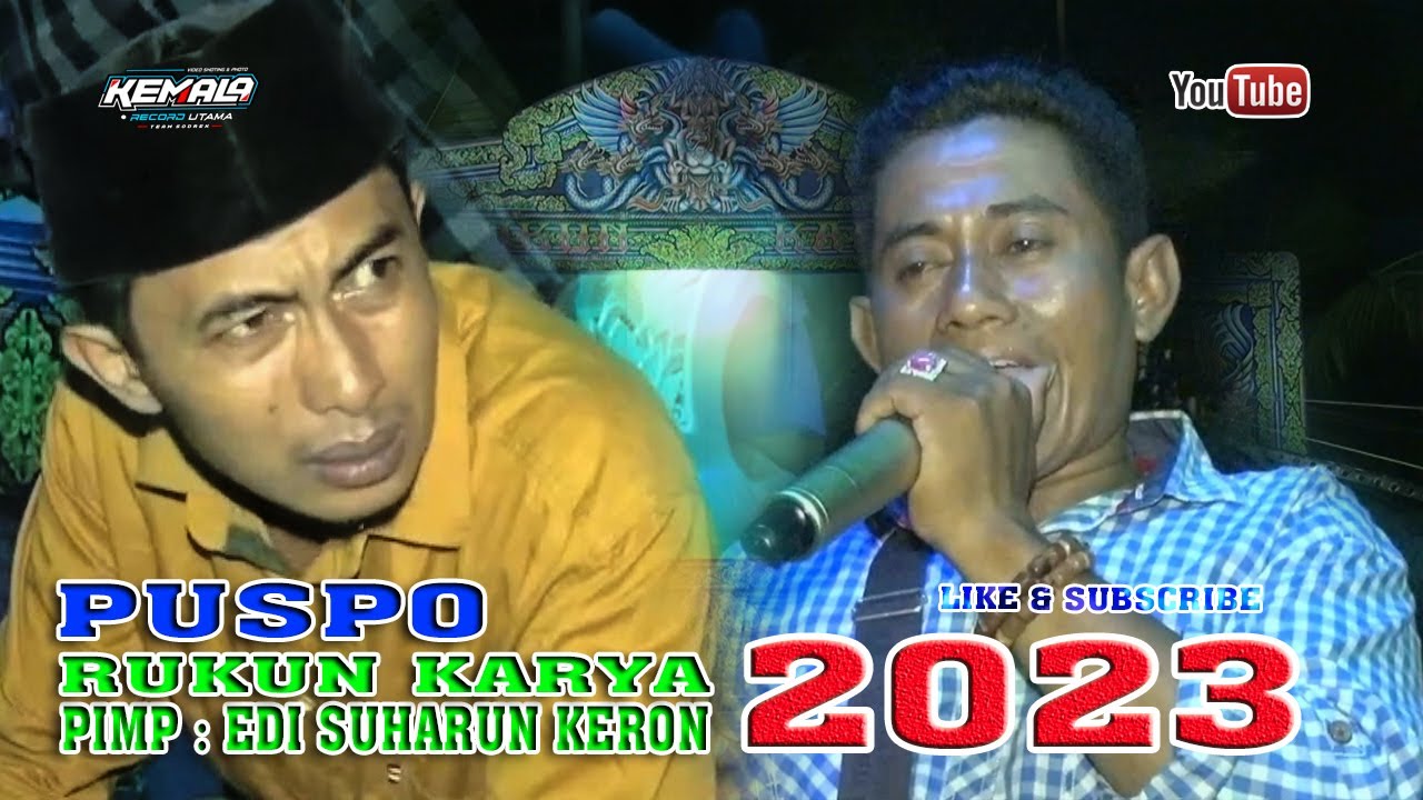 RUKUN KARYA 2023 Gending Puspo // Suris - Indonesian culture is very good