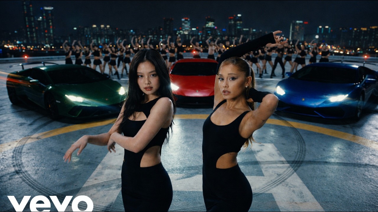 Jennie, Ariana Grande - Midnight Drift (ft. Doja Cat, K-Pop) | (Official Lyrics Video) 2026