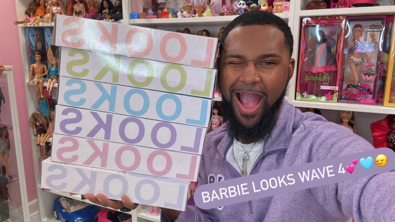 Barbie Looks Wave 4 review & restyle 🎀🥰😍🌸💕✨