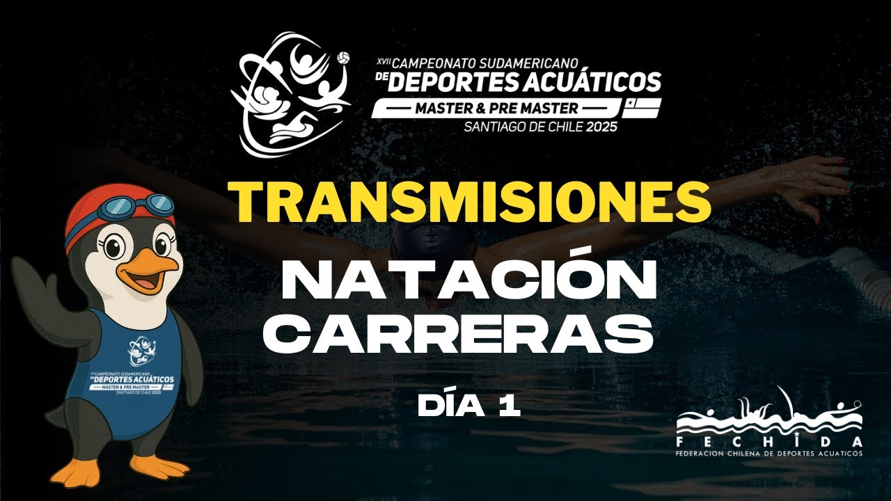 Sudamericano Máster - Natación Carrera - Día 1