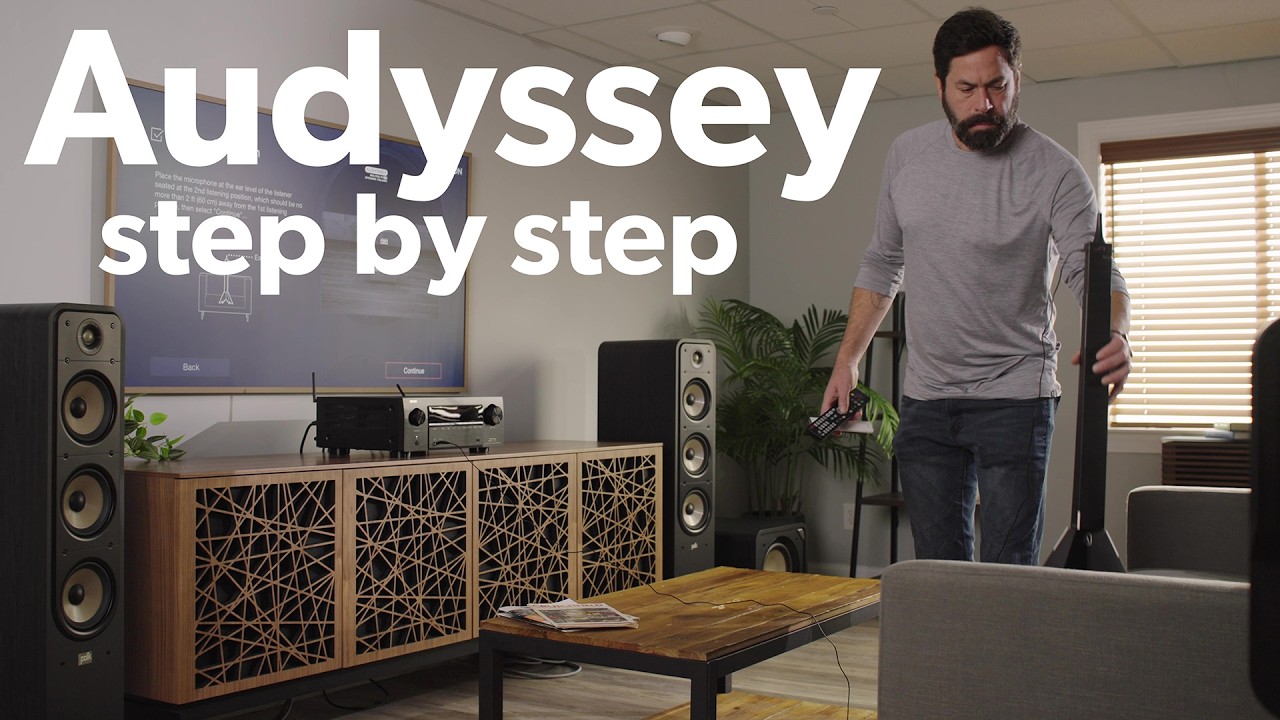 A step-by-step guide to Audyssey room calibration | Crutchfield