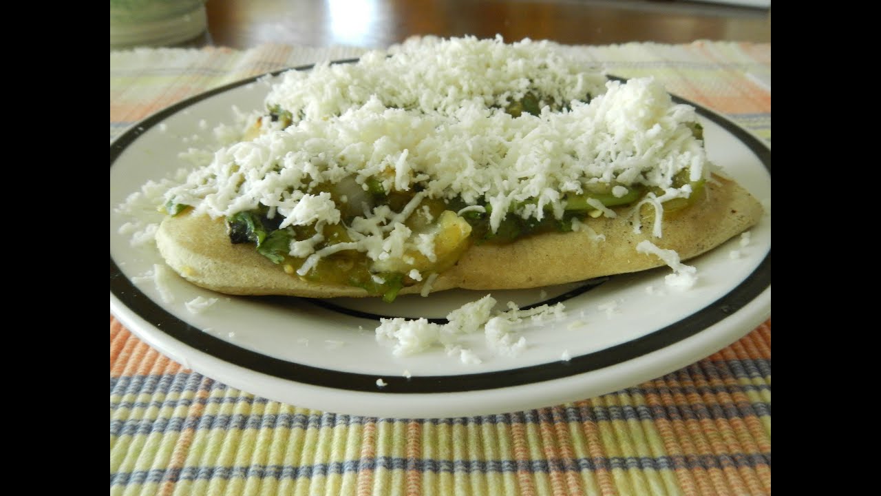 Como hacer tlacoyos de garbanzo...