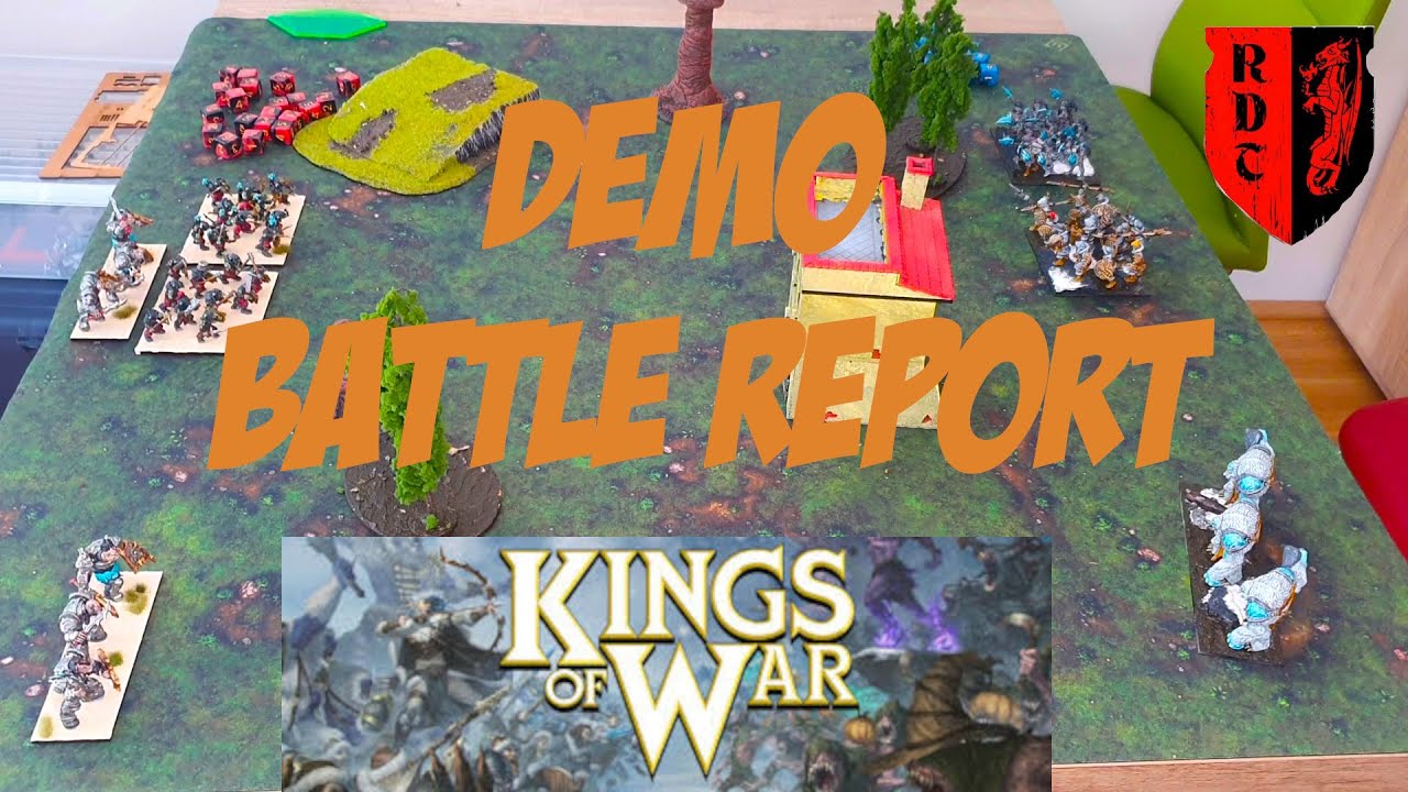 Kings of War Ambush Demo BATTLE REPORT | mit Regeln + Taktik