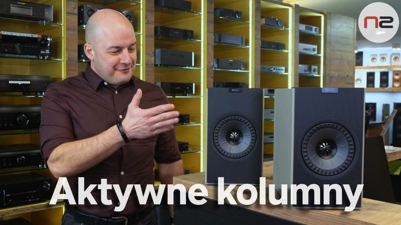 Kolumny bezprzewodowe all-in-one - KEF CODA W