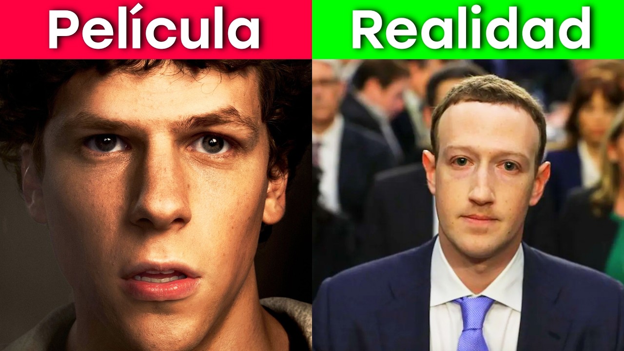 Mark Zuckerberg es AUN PEOR que en la pel&iacute;cula (La red social) | Pel&iacute;cula vs Realidad