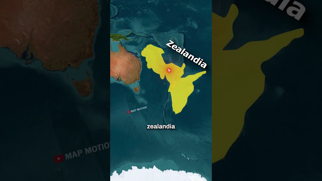 Why New Zealand is So Isolated 🌊🇳🇿 - 8th continent 🔎🗺️