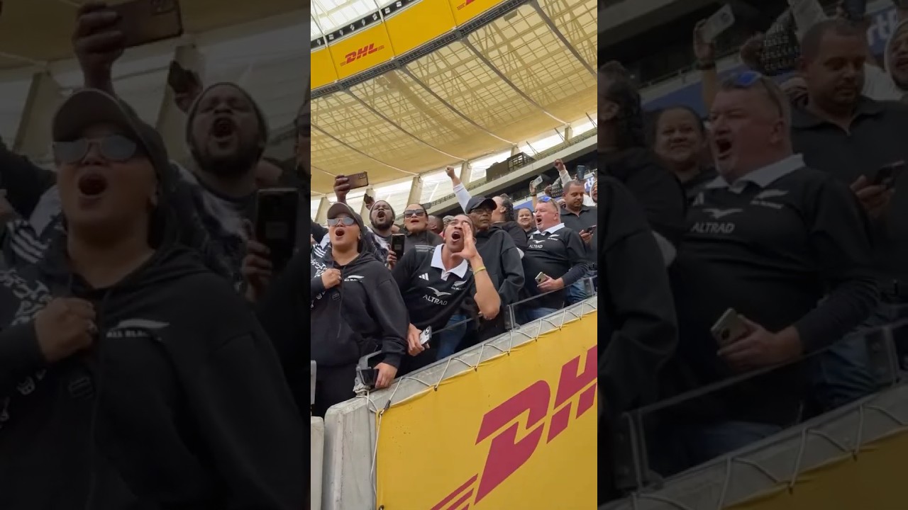 Cape Town Fans Chant &ldquo;ALL BLACKS!&rdquo;🔥
