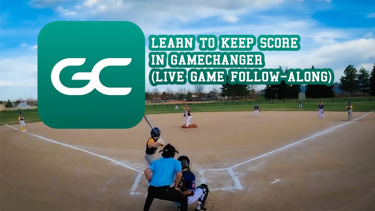 2025 GameChanger Scorekeeper Tutorial: LIVE Youth Baseball Game