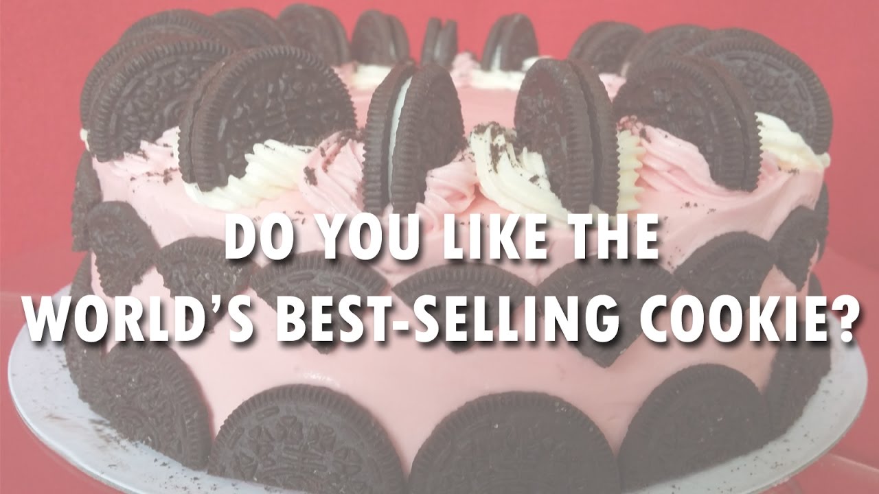 Easy Pink Oreo Cake Decorating