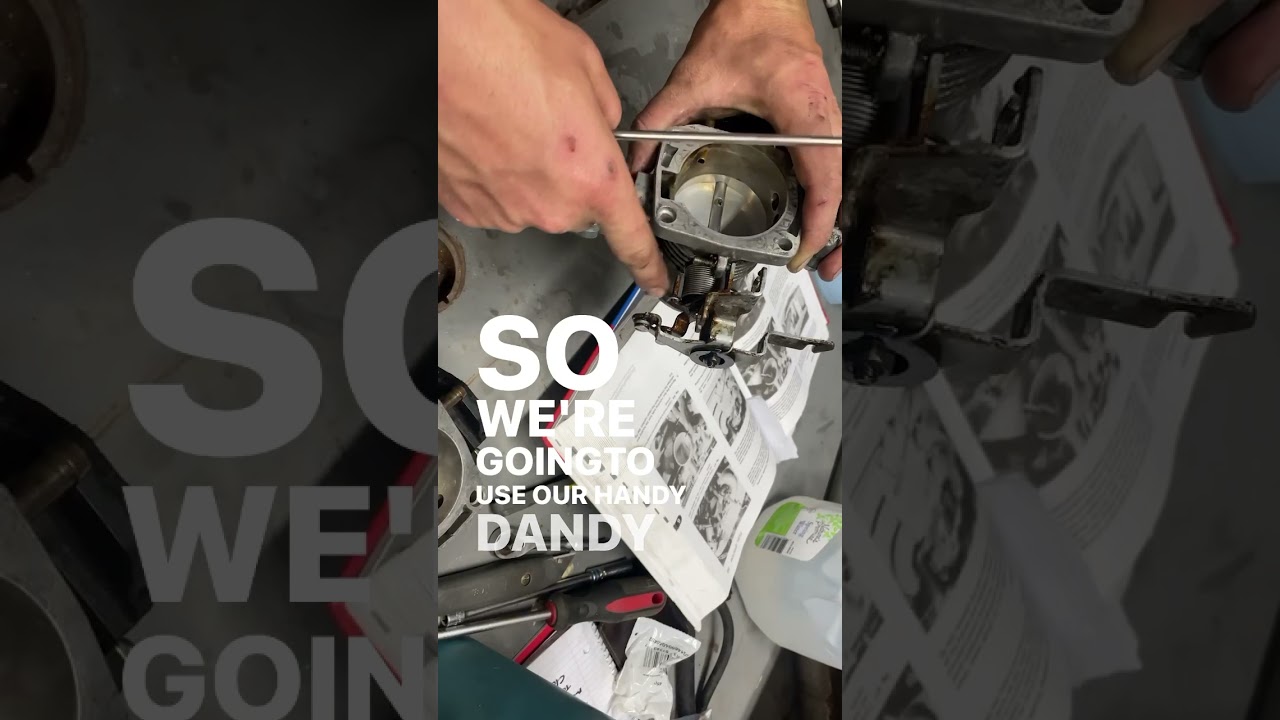 How to fix throttle lag! #bmwe30 #e30owners #car #carmodification #mechanic #shorts #trending