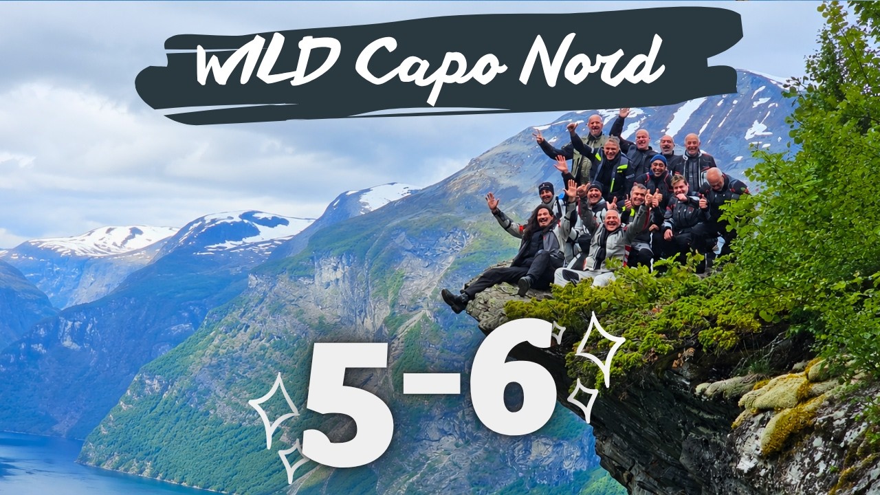 WILD Capo Nord Giugno 2025: da Bergen a Trollstigen (terzo Bivacco con bagno gelato 🥶) #ridetrueadv