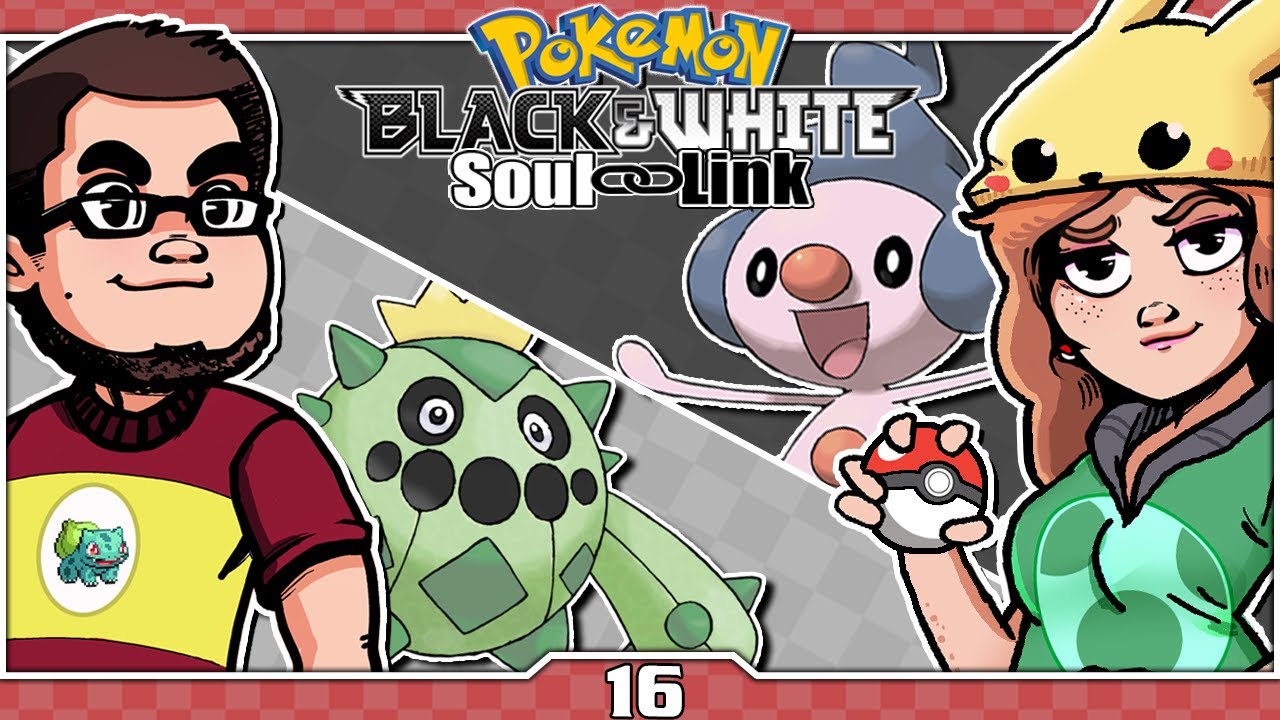 Я собираюсь его раздавить | Pokemon Black & White Multiplayer Nuzlocke (Soul Link)