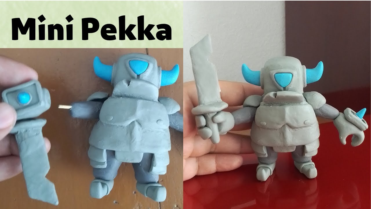 MINI PEKKA de PLASTILINA