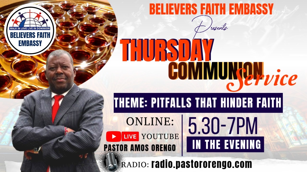 THURSDAY COMMUNION SERVICE FT. THE PITFALLS OF FAITH7