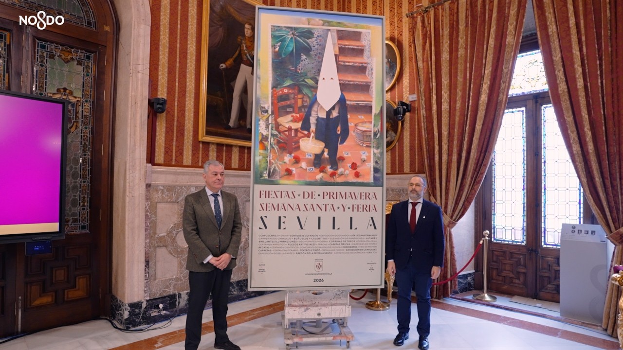 El cartel de las Fiestas de la Primavera 2026 revive tradiciones y juegos de infancia en Sevilla