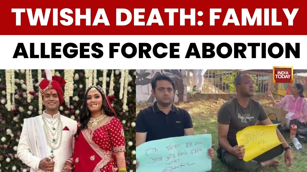 Twisha Sharma Death: Family Alleges Forced Abortion, Protests Outside MP CM 's Residence In Bhopal