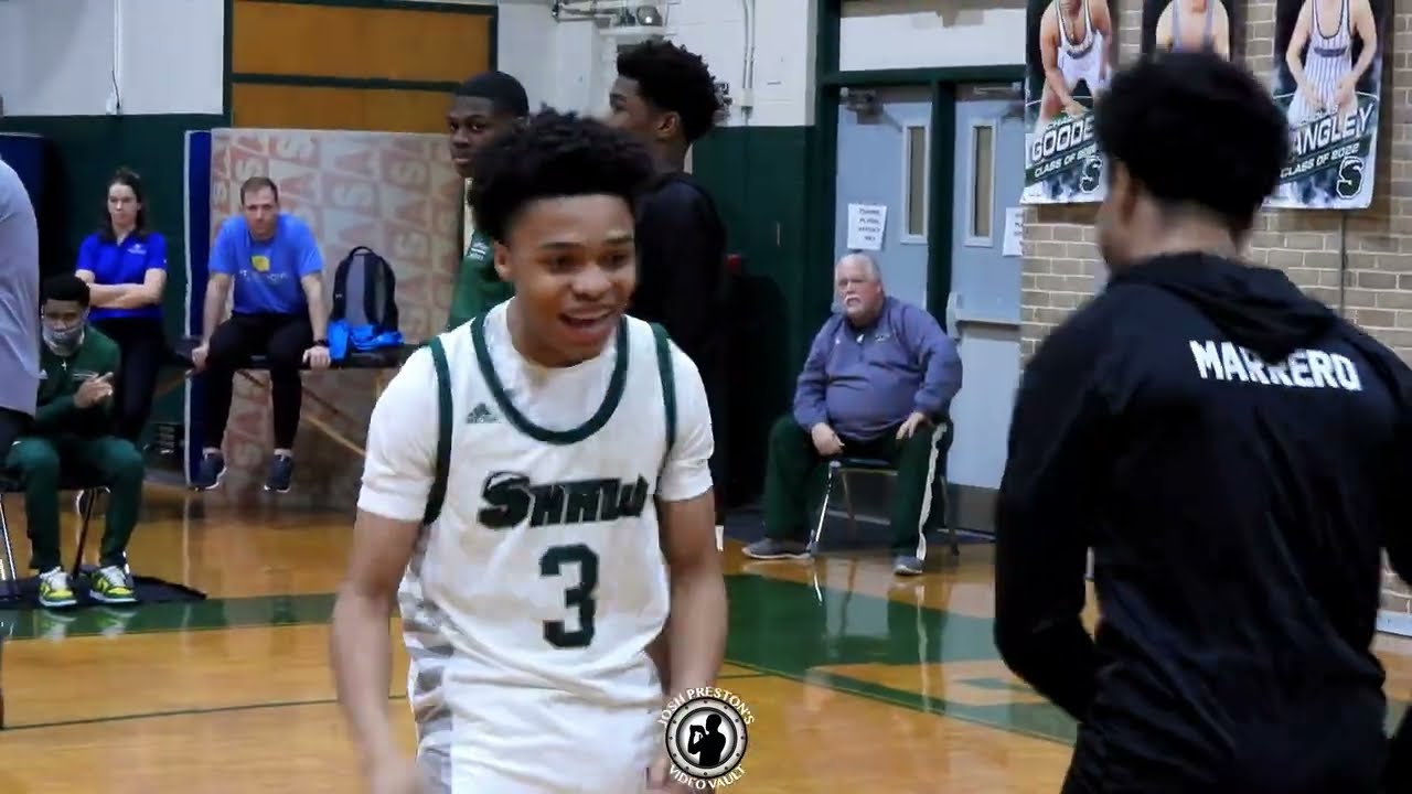 Shaw vs. St. Augustine (Catholic League, HIGHLIGHTS) - Kam Johnson drops 25 in a THRILLER!!
