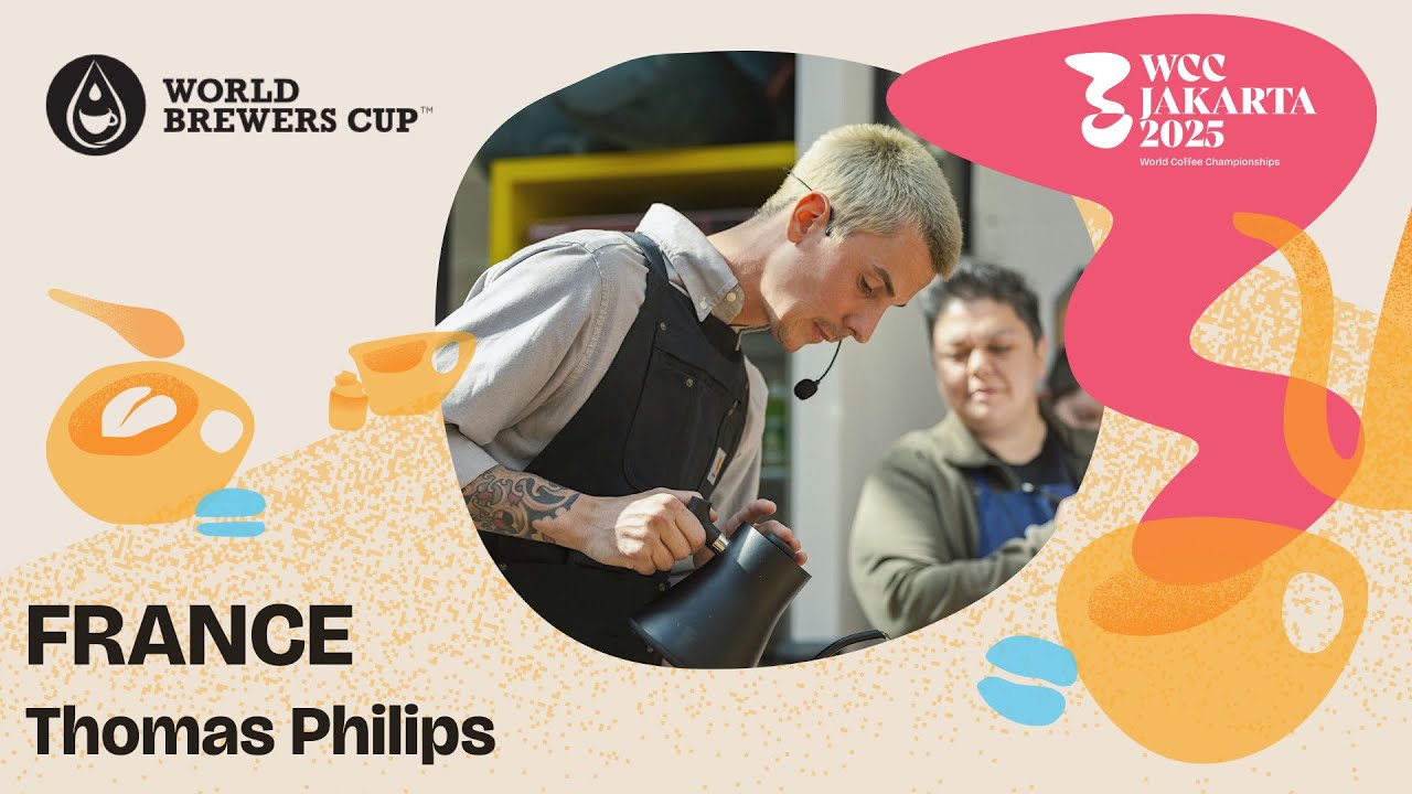 Thomas Philips, France | 2025 World Brewers Cup Championship | Day 1 Round 1