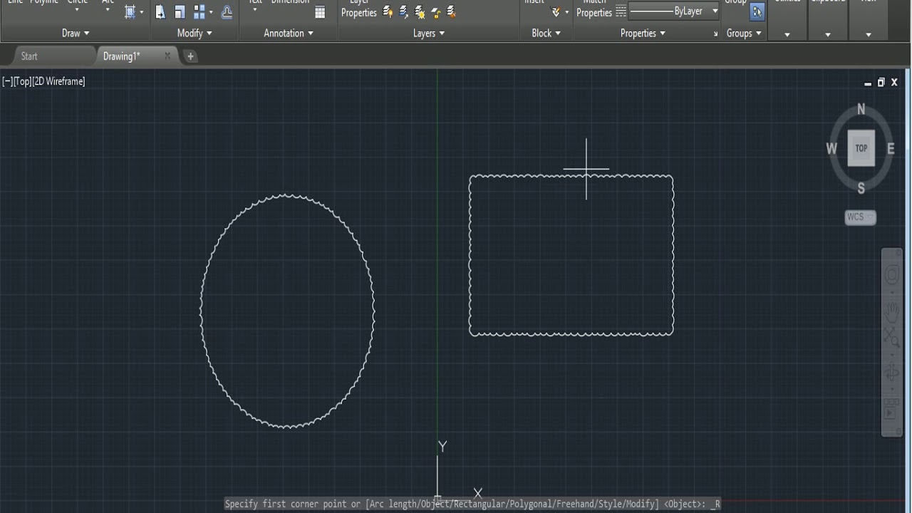 AutoCAD 2018 Tutorial for Beginners   #92  HOW TO USE REVISION CLOUD COMMAND IN AUTOCAD 2018#