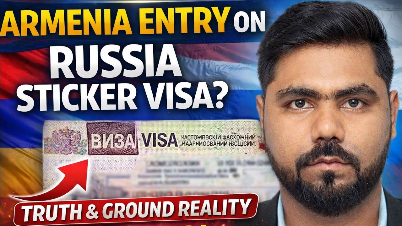 Armenia Entry on Russia Sticker Visa | Is it really banned? | Armenia entry update & Truth | Viral 