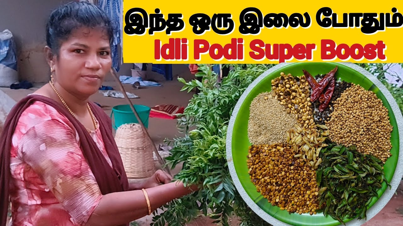 இந்த ஒரு இலை போதும்! இட்லி தோசை பொடியில் சேர்த்தால் கிடைக்கும் அதிரடி பயன்கள் 🌿Curry Leaves IdliPodi