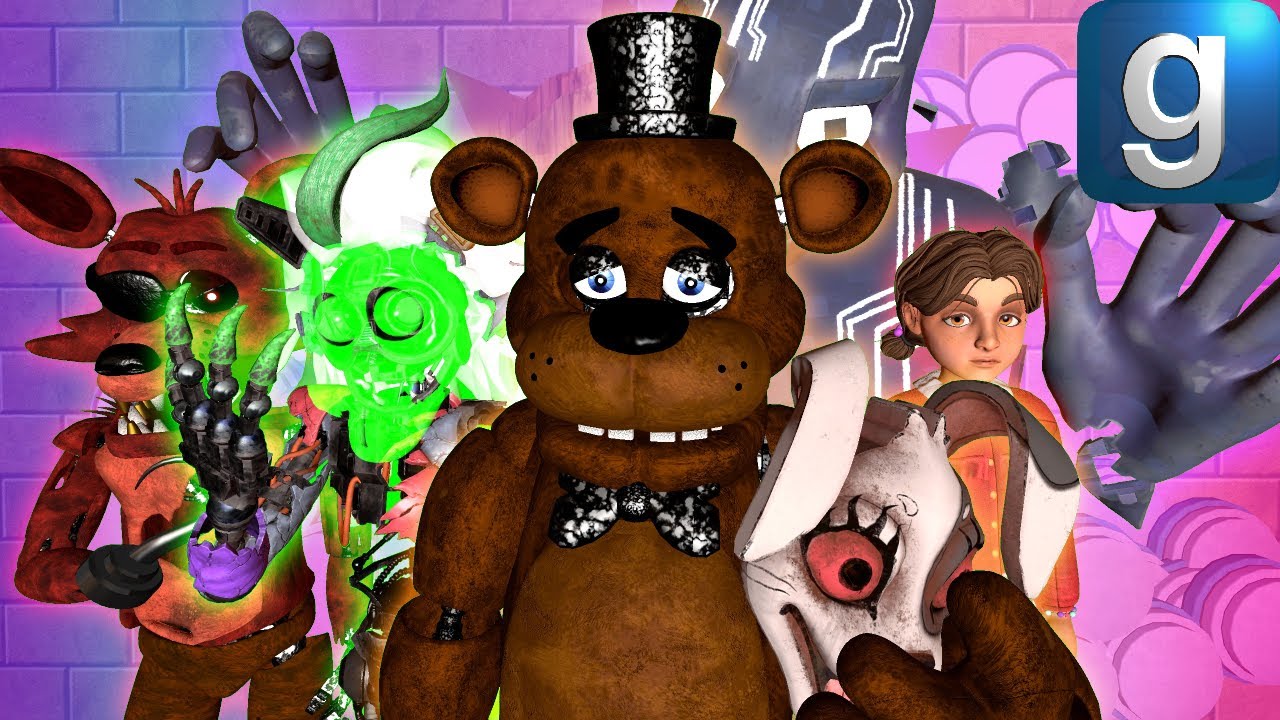 Gmod FNAF | Фредди и его друзья против M.X.E.S!