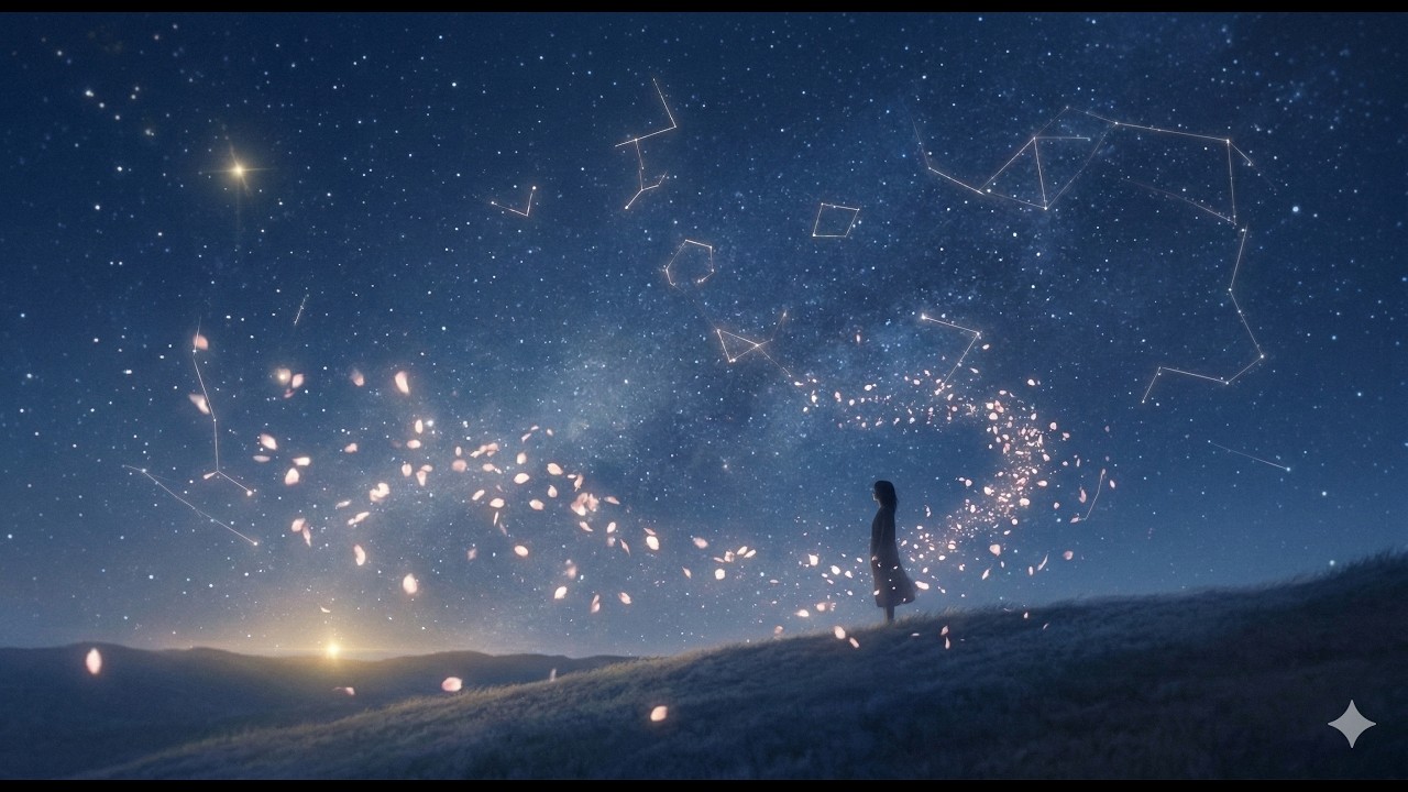 この世界観に、きっと引き込まれる。心に響く新・桜ソング。🌸｜さくら (Stardust Reverie) - 星空と桜の物語【高音質】
