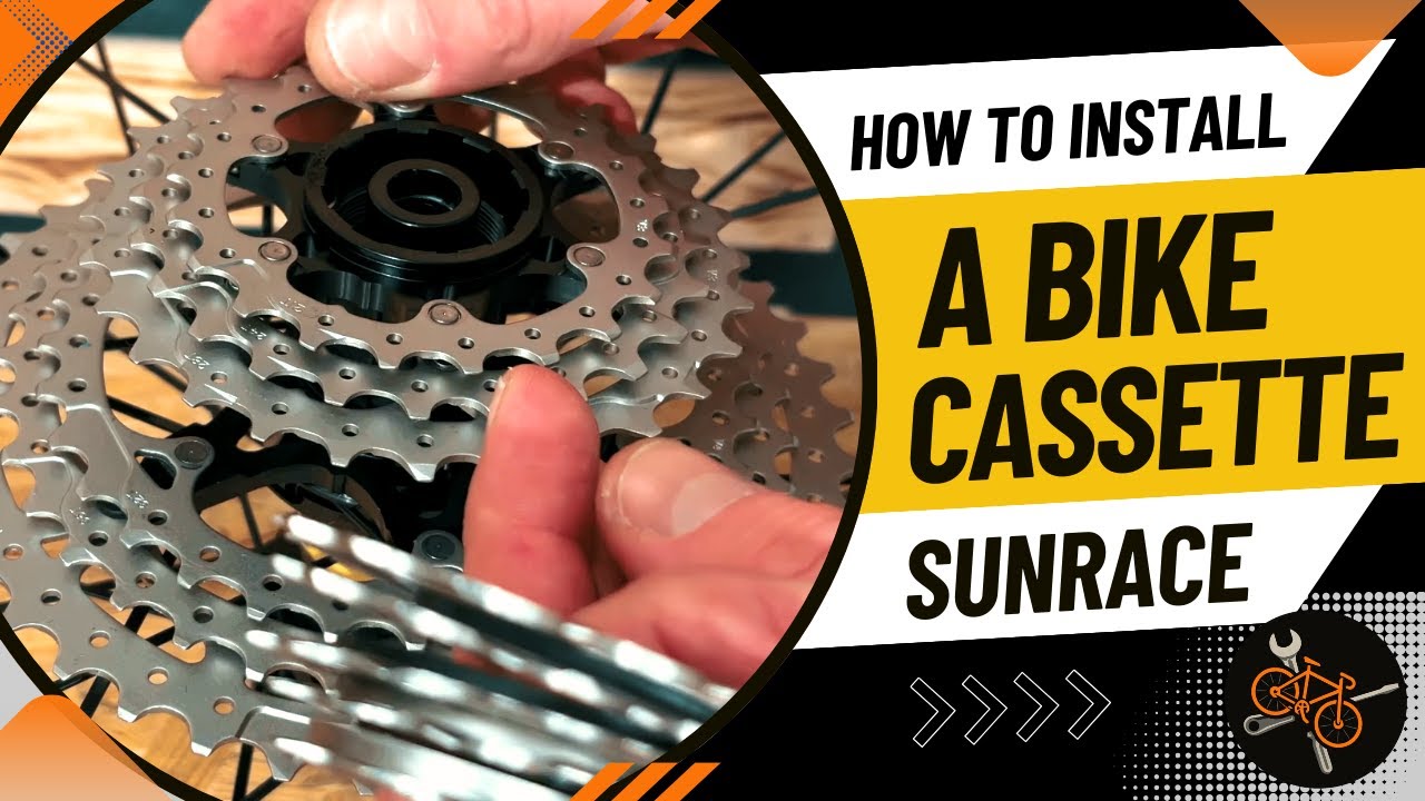 How to Install a SunRace Cassette on a Rear Wheel 🚲🔧 Easy Step-by-Step