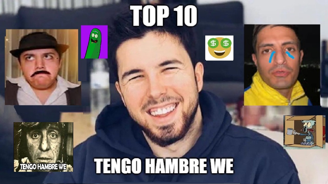 TOP 10 YOUTUBERS MÁS HAMBREADOS (RUGIDOS DE TRIPAS)