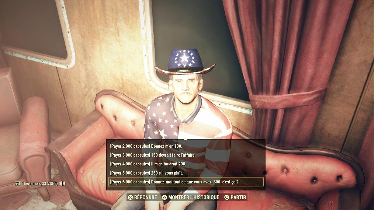 Fallout 76 Bons de trésor, notes , lingots d'or , comment ça marche