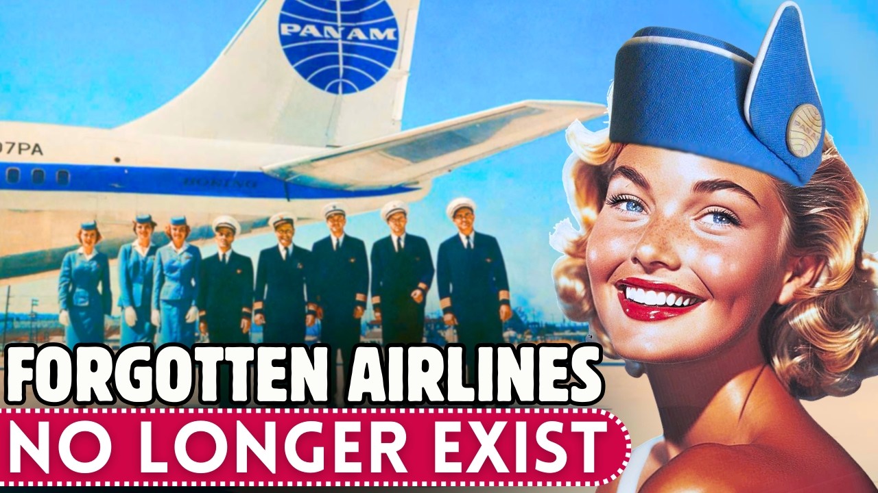 20 Forgotten Airlines That Have FADED Into History!