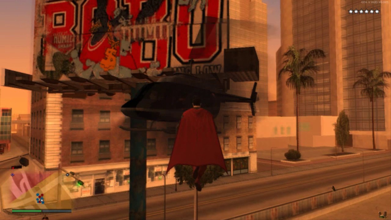 GTA SA - Superman mod v1.1