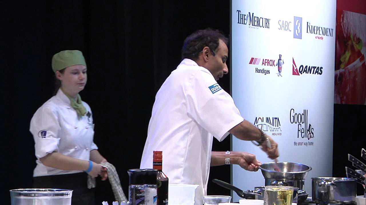 Reza Mahammad at Durban Good Food & Wine Show 2015