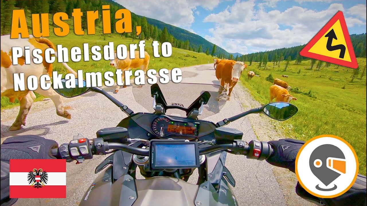 Austria - Pischelsdorf to Nockalmstrasse on BMW R1200RS [On Board] [Pure Engine Sound]