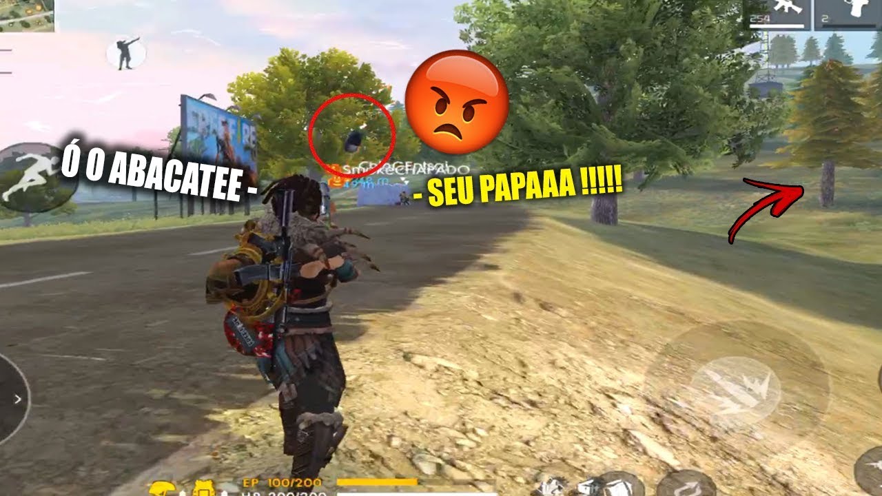 PAPEI O KILL DO MEU AMIGO E ELE DEU RAGE - FREE FIRE ft. CHIN & SMOKE
