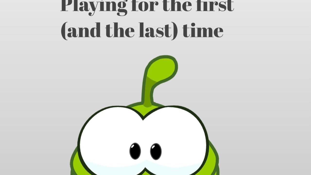 FIRST TIME PLAYING CUT THE ROPE (IT IS VERY BAD)