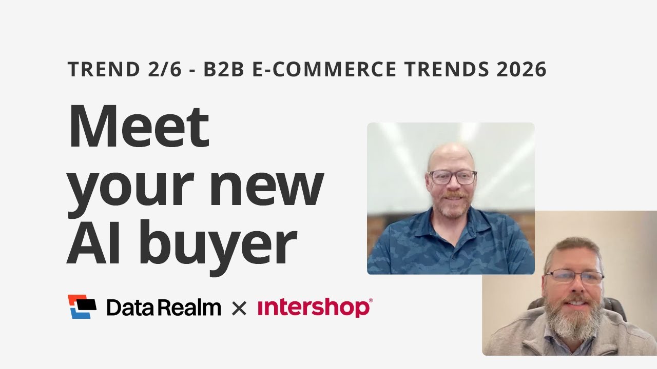 B2B E-Commerce Trends 2026 - Trend 2/6: AI agents will start to make purchases