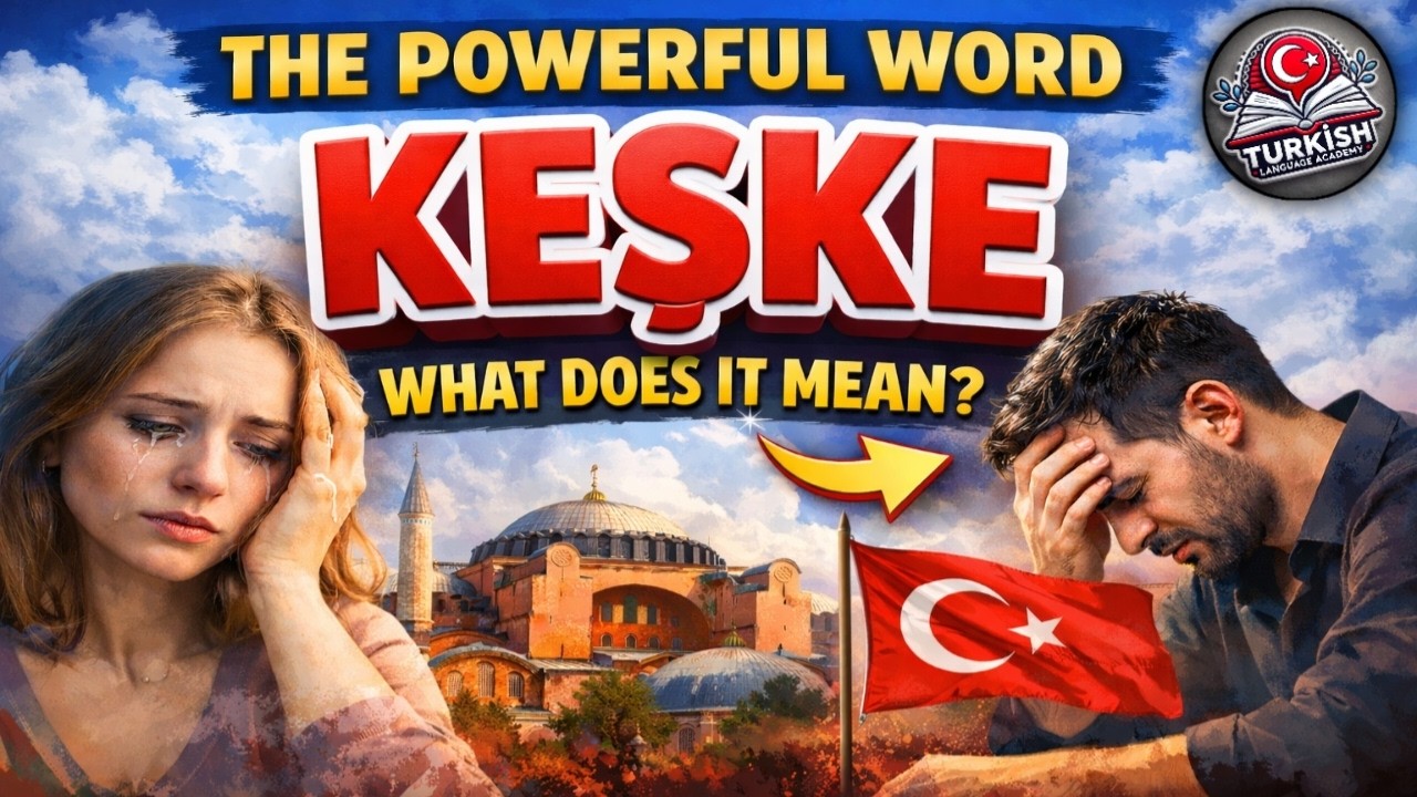 Keşke Explained in English | Wishes & Regret in Turkish
