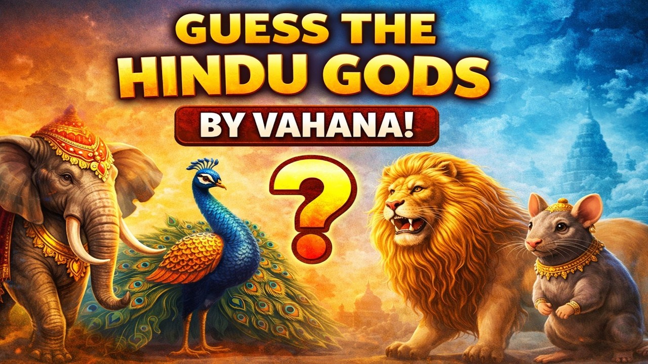 Guess The Hindu God By Their Vahana Image🕉️ | Hardest Sanatan Dharma Quiz Challenge!