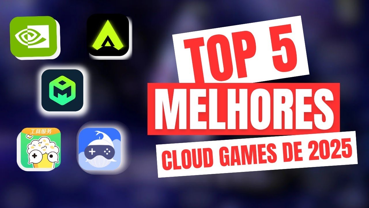 OS 5 MELHORES CLOUD GAMES PARA VOCÊ JOGAR, JOGOS DE PC NO SEU CELULAR EM 2026 😱