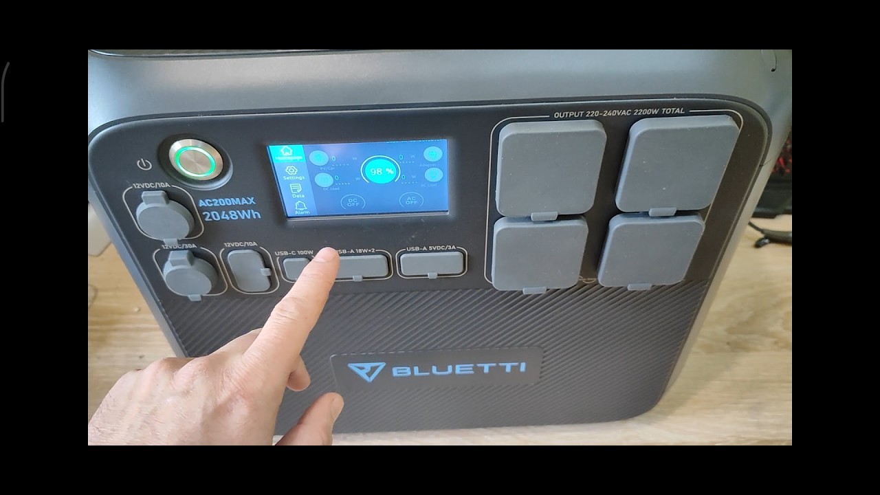 BLUETTI AC200MAX ремонт після зустрічки