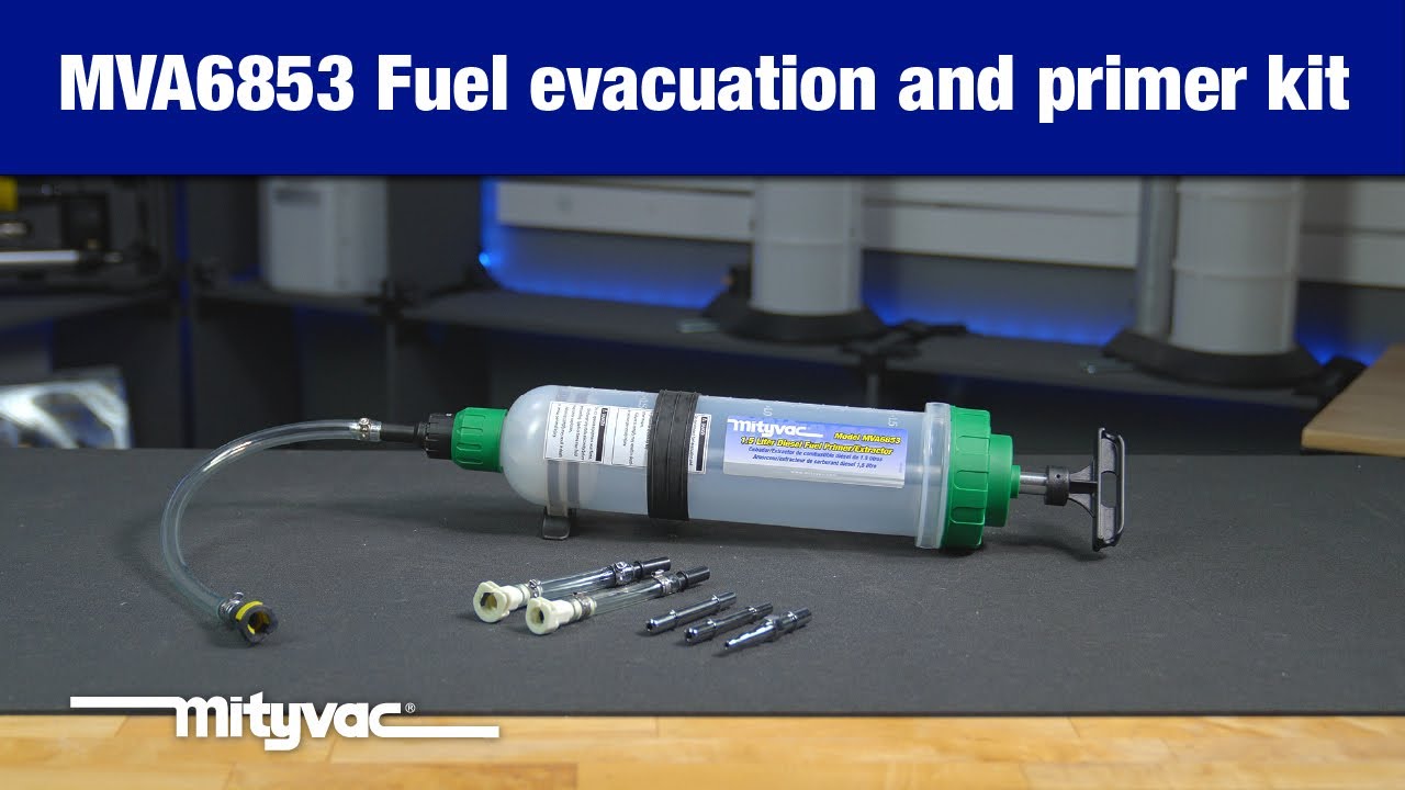 **NEW PRODUCT** MVA6853 Fuel Evacuator & Dispenser