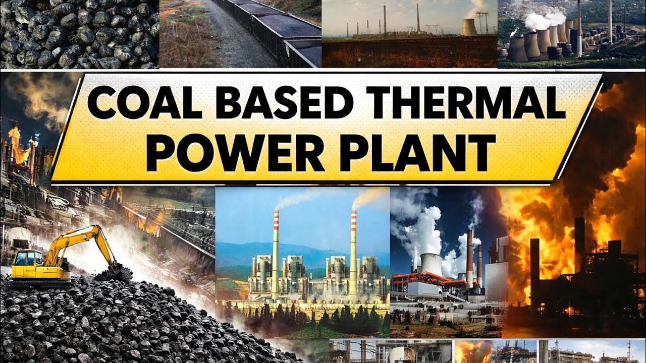 Coal Fired Thermal Power Plant Explained | How It Works, Components & Environmental Impact