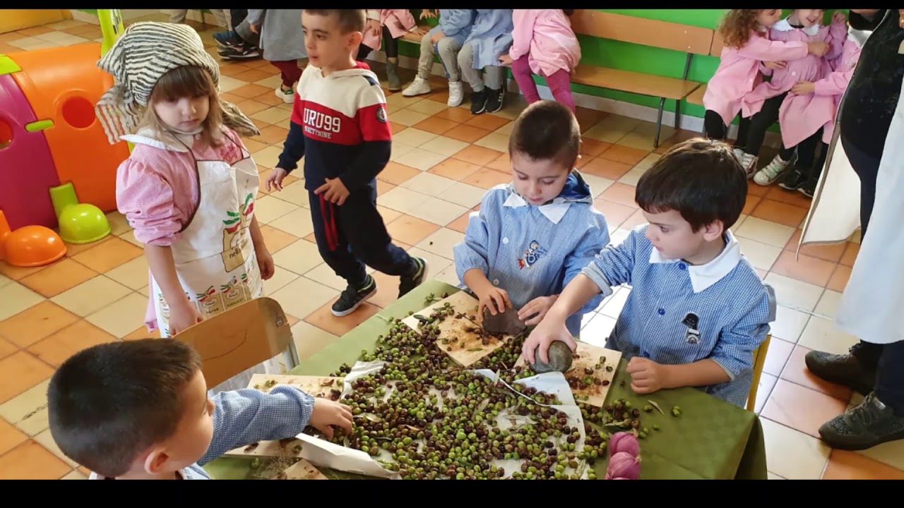 La raccolta delle olive  Scuola dell'Infanzia Via dell'Arte
