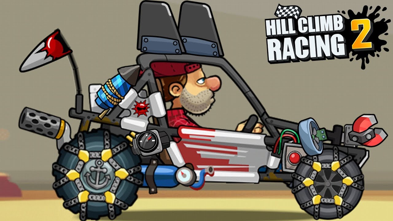Hill Climb Racing 2 - Dune Buggy Tunning Parts All At MAX 😍😍