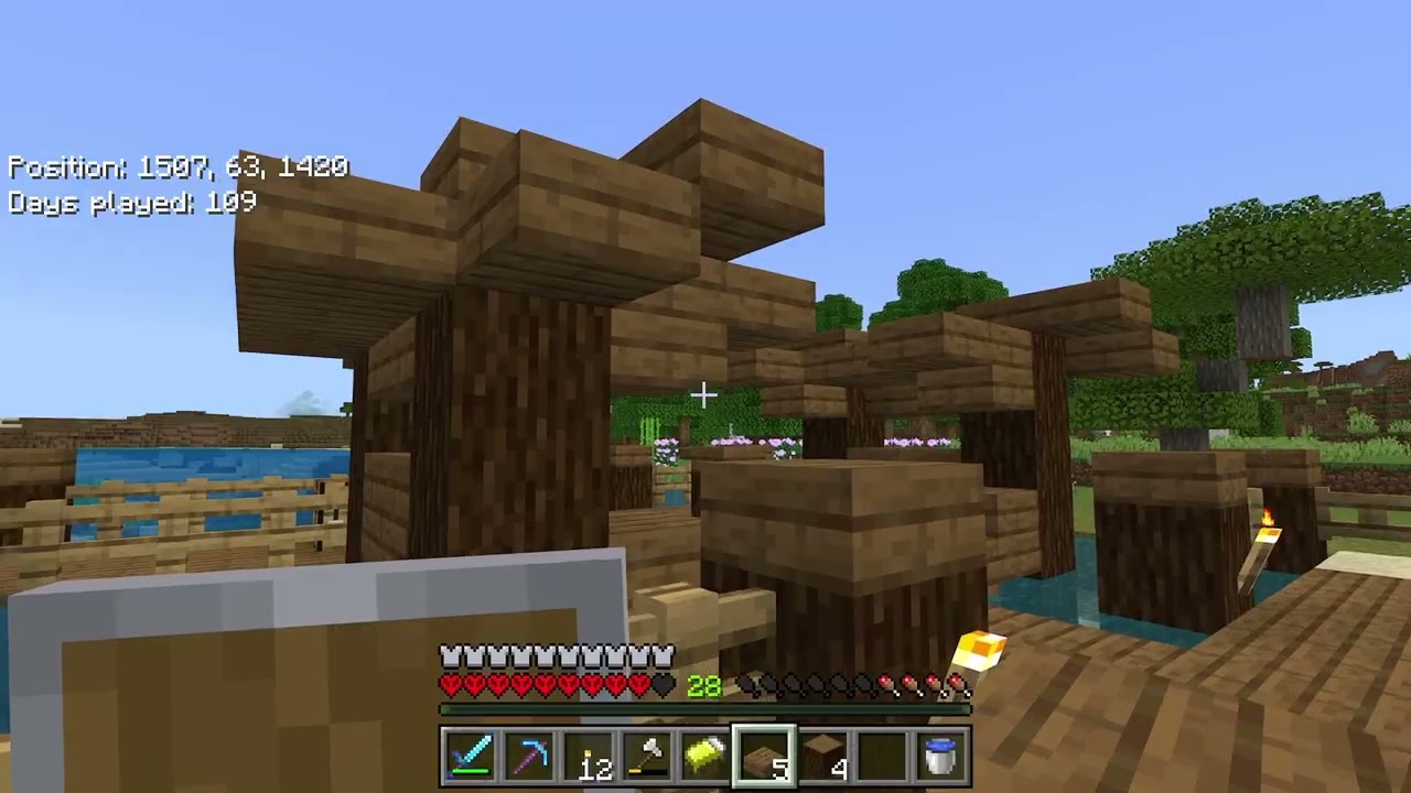 Minecraft hardcore EP.4 (no mic)