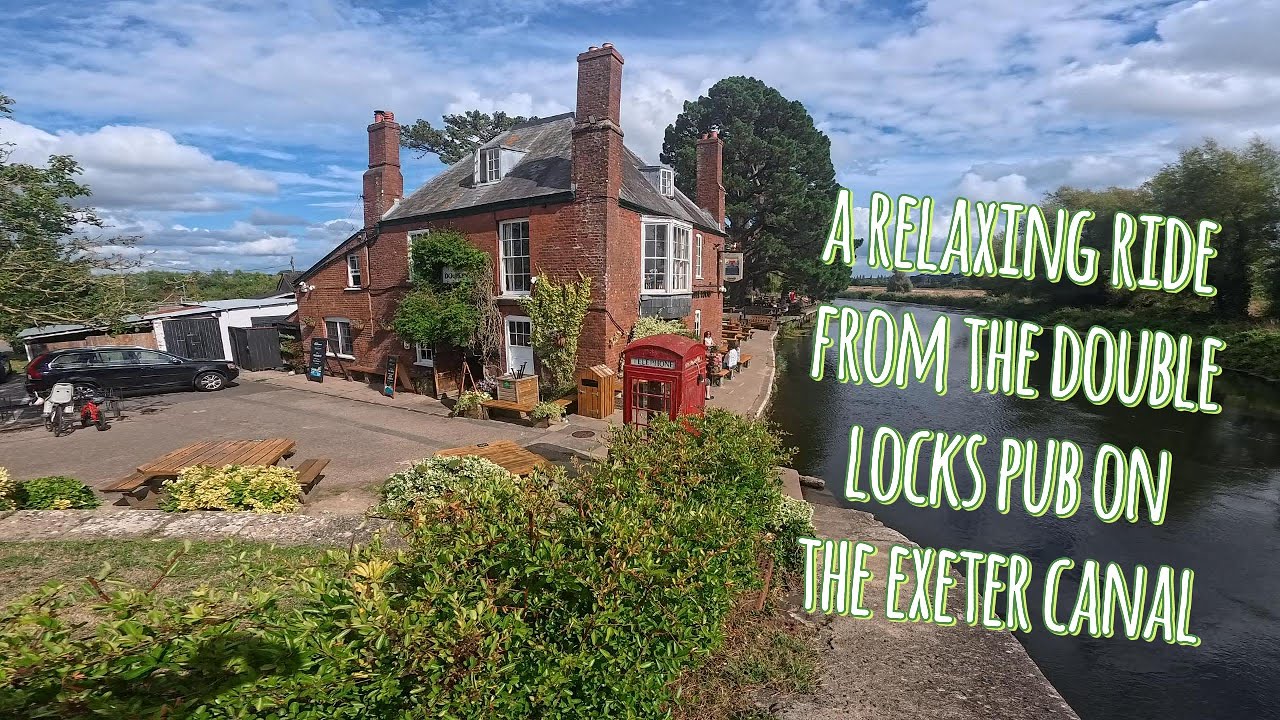 Scenic Cycle Ride | Double Locks to Topsham & Exeter Quayside Loop 🌿