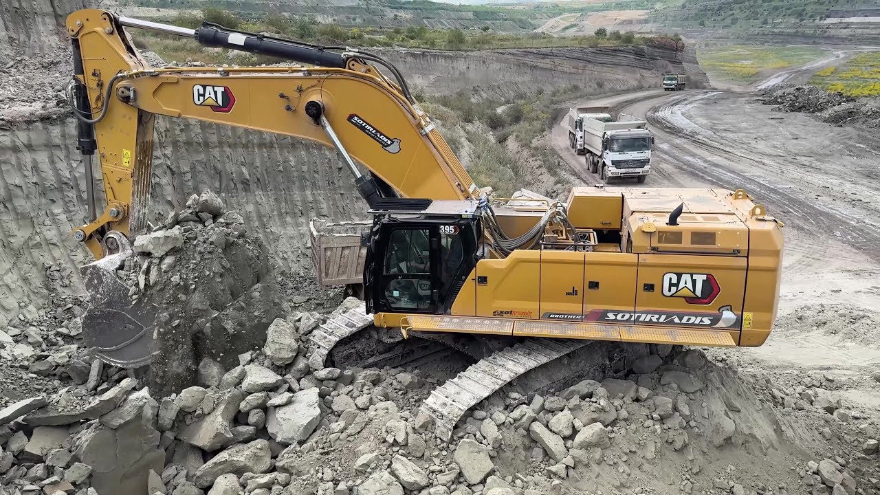 3 Hours Of Excavators, Wheel Loaders, Quarries, Construction Sites - Mega Machines Movies - 4k
