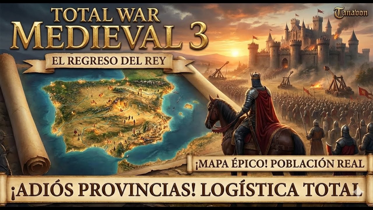 TOTAL WAR: MEDIEVAL 3 - Adiós al Sistema de Provincias (Análisis Gameplay)