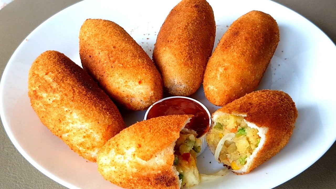 How to make Bread Rolls |Crispy Stuffed Bread Rolls | Bread Rolls Recipe#lifeinlondonfoodfunandmore
